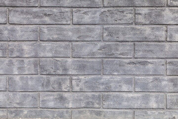 Background of brick wall texture for design. Monochrome.