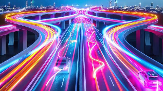 Aerial view of smartphone with map displaying highlighted route for location sharing, showcasing modern navigation and digital connectivity in urban environment.