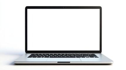 Fototapeta premium The Laptop on a Desk