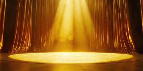 Lighting stage empty