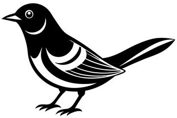  Birds. A flock of flying blue birds. hand drawing. Vector illustration.