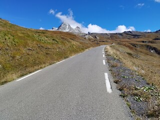pyrenees nature landscape from the road