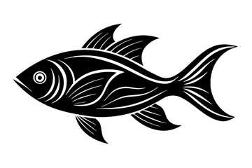 Vector fish vector art, graphics fishs icons set. vintage illustration fish clipart, vector fishs flat style artwork design