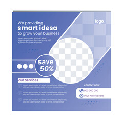 Creative corporate business social media post template, Corporate Business social media post design template,