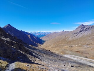 pyrenees nature landscape from the road