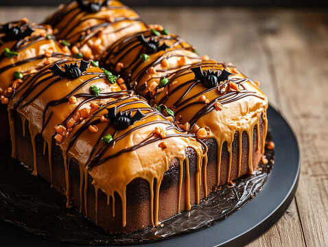 cake with chocolate,Halloween cakes