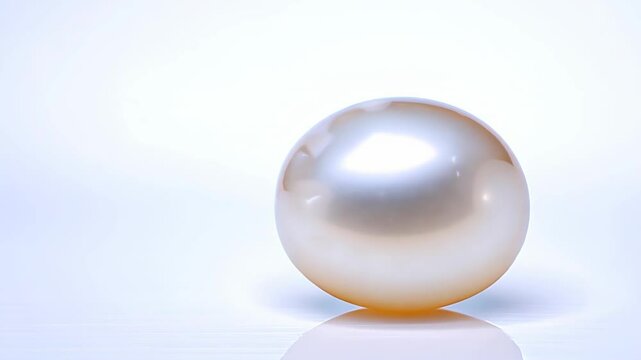  grey pearls on a plain background, soft light highlights its natural shine and texture. This is an elegant decoration