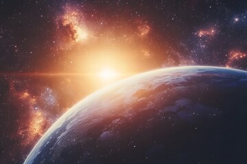 A close up for globe partially submerged in water