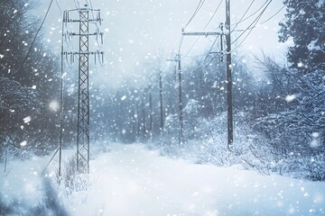 A close up of empty power grid display