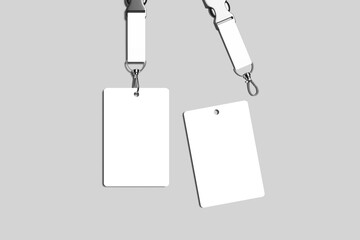 ID Card with Lanyard Mockup for showcasing your design to clients