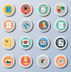 Big set icons: business, shopping, device, technology, medical, ecology, food & drink and many more for any cases of life using – vector
