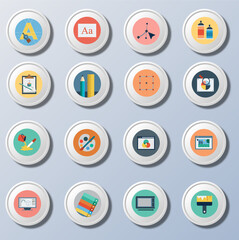 Big set icons: business, shopping, device, technology, medical, ecology, food & drink and many more for any cases of life using – vector