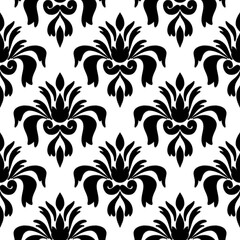 Ikat seamless pattern,