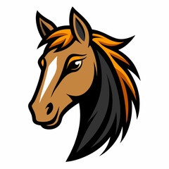 horse head silhouette