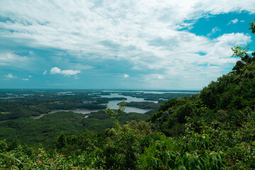 賢島の展望台から見える美しい風景