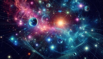 Obraz premium background with space