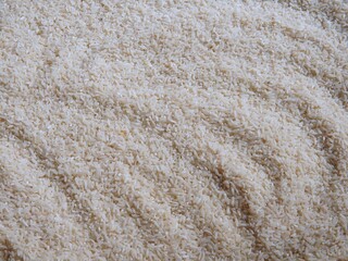 texture background of many rice grains