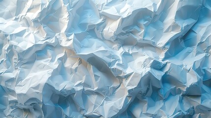 Obraz premium Crumpled paper texture abstract background with wrinkled and crushed effect Rough messy recycled and handmade look Vintage used and ecological material design