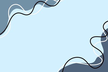 The background image has a frame of different colored shapes.