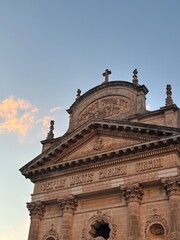 A italian building in Ostuni