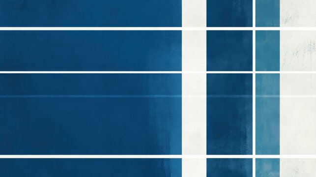 Minimalist Tennis Court Geometry, abstract lines create a striking visual, emphasizing simplicity and symmetry in design