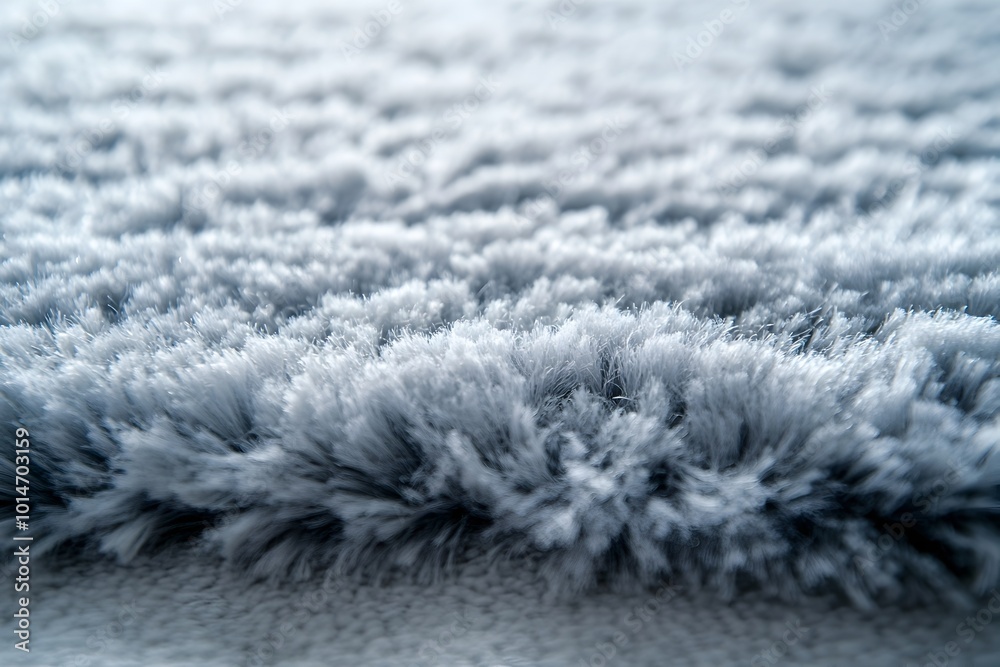 Wall mural pristine shimmering carpet texture with a serene cool toned gray background this image showcases the