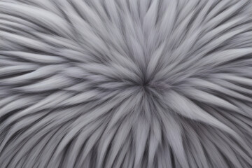 Fototapeta premium A close-up view of soft, fluffy fur texture. The fur appears smooth and wavy, creating a gentle, flowing pattern that adds depth and softness to the image.