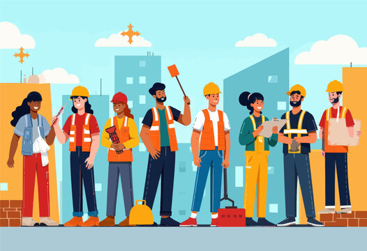 Construction Workers Team 
