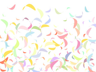 Graceful butterflies in line art style with abstract shapes.  beautiful color butterflies,set, isolated on a white