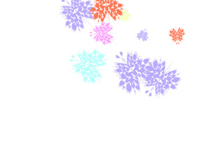 Graceful butterflies in line art style with abstract shapes.  beautiful color butterflies,set, isolated on a white