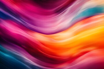 Fototapeta premium Vibrant Abstract Art with Dynamic Color Gradients and Energy