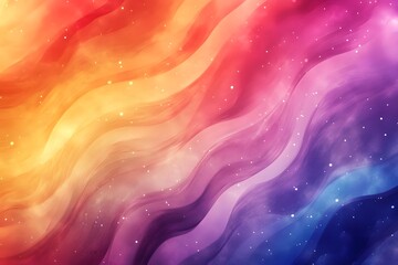 Vibrant Abstract Art with Dynamic Color Gradients and Energy