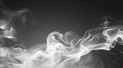 Fototapeta premium Whirling Smoke Symphony