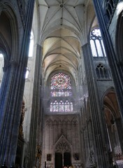 Mittelschiff der Kathedrale von Amiens