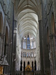 Mittelschiff der Kathedrale von Amiens