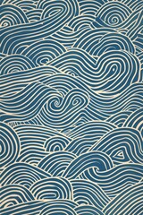 Fototapeta premium Simple lofi design featuring a calming pattern.