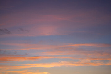 Sky with clouds