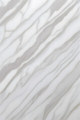 Obraz premium Close-up of a white marble texture with gray veining.