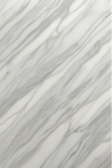 Obraz premium Close-up of a white marble texture with gray veining.