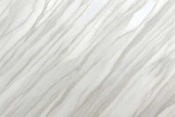 Obraz premium Close-up of a white marble texture with gray veining.