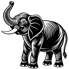 Adorable Kawaii Elephant Vector Illustrations for Cute Designs