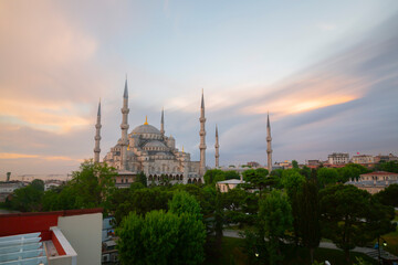 Sultan Ahmet Mosque or Sultanahmet Mosque was built by the architect Sedefkar Mehmed Ağa on the...