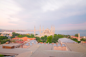 Sultan Ahmet Mosque or Sultanahmet Mosque was built by the architect Sedefkar Mehmed Ağa on the...