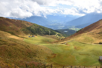 Hochtal in den Dolomiten