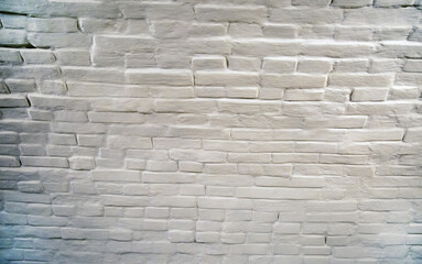 The wall, the vault of the cellar, the background of white bricks. Design, construction, textures.