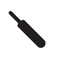 cricket bat icon vector eps