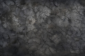 Naklejka premium Processed collage of black stony asphalt surface texture. Background for banner, backdrop