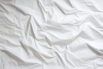 Obraz premium Processed collage of crumpled white paper sheet texture. Background for banner, backdrop or texture