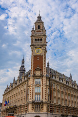 Obraz premium Beffroi de l'Hôtel de ville de Lille