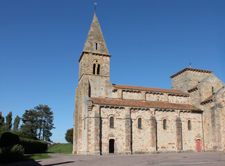 Fototapeta premium Old stately church in France